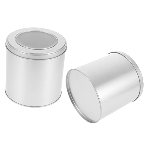 LIFKICH 2stücke Luftdichte Blechdosen Für Tee Und Kaffee Elegante Aufbewahrung Für Zuhause Küche Und Gastronomie Für Kaffeebohnen Und Getrocknete Früchte von LIFKICH