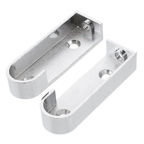 LIFKICH Kleiderstangenhalterung Hardware-basis Möbelbeschläge Stangenzubehör Passt Zu Ovalen Standardstangen Aus Metallguss Inklusive Montage von LIFKICH