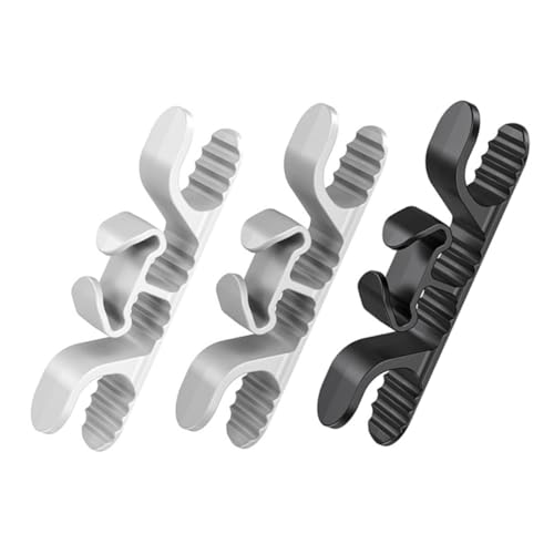 LIFKICH 3Stücke Kabel Organizer Selbstklebend für Küchengeräte Gerätekabel Halter und Kabelmanagement für Aufgeräumtes Zuhause von LIFKICH