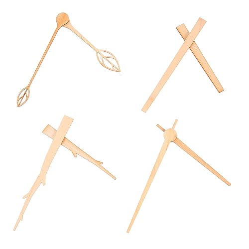 LIFKICH 4 Sätze DIY Uhrzeigerset Holz Teiliges Dekorative Langlebige Uhrzeiger für Uhrenprojekte Einfache Montage für DIY Uhr Reparatur und Ersatzteile LIFKICH 4 Sätze DIY Uhrzeigerset Holz Teiliges Dekorative Langlebige Uhrzeiger für Uhrenprojekte Einfache Montage für DIY Uhr Reparatur und Ersatzteile von LIFKICH