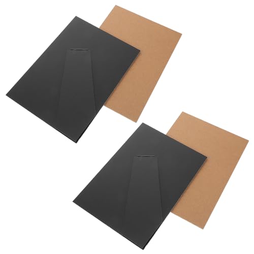 LIFKICH 4 Stück Schwarz Easel Rückwand für Bilderrahmen Stabiler Tischaufsteller für Vertikale und Horizontale Displays Anpassbare Vielseitig Einsetzbar für Verschiedene Raumdekore LIFKICH 4 Stück Schwarz Easel Rückwand für Bilderrahmen Stabiler Tischaufsteller für Vertikale und Horizontale Displays Anpassbare Vielseitig Einsetzbar für Verschiedene Raumdekore von LIFKICH