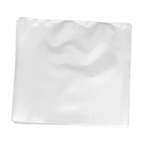 LIFKICH 10 Zoll Cd-aufbewahrungstaschen 50 Stück Schallplattenschutz Schallplatten-plastiktüten Cd- Aufbewahrungskoffer Klappe Design Langlebigkeit von LIFKICH