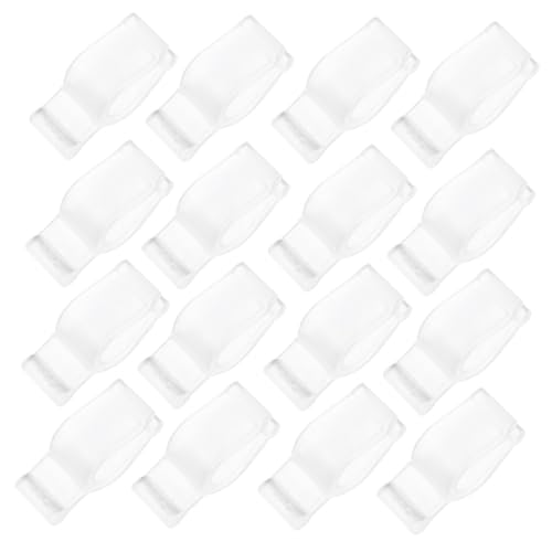 LIFKICH 50stücke Shampoo Spender Pumpen Clip Auslaufsichere Kunststoffflasche Mit Pp-Verschluss Für Reinigungsöl-Flaschen Sicherer Halt Und Einfache Handhabung Für Zuhause Und von LIFKICH