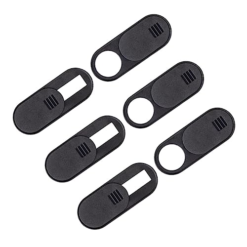 LIFKICH 6stücke Teiliges Webcam Abdeckung Für Laptop Handy Und Tablet Einfach Zu Bedienen Dünn Und Leicht Schützt Ihre Privatsphäre Schwarz Für Sichere Nutzung Von Geräten von LIFKICH