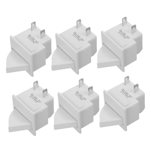 LIFKICH 6 Stück Teiliges Kühlschrank Türlichtschalter Kühlschrank Drucktaster Fanshaped Design Robuste Ausführung Schnelle Installation für Diverse Modelle LIFKICH 6 Stück Teiliges Kühlschrank Türlichtschalter Kühlschrank Drucktaster Fanshaped Design Robuste Ausführung Schnelle Installation für Diverse Modelle von LIFKICH