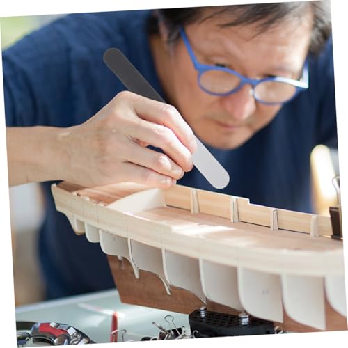 LIFKICH 6 Stück Teiliges Schleifstäbe für Modellbau Vielseitige Sanding Sticks aus Kunststoff Geeignet für Holz Plastik und Feine Oberflächen Praktische Werkzeuge für Präzise von LIFKICH