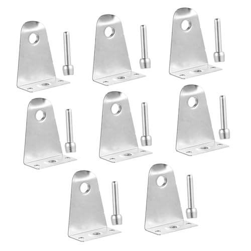 LIFKICH 8 Sätze Teiliges Edelstahl Jalousien Befestigungsclips mit Stiftbolzen Jalousien Halterungen Rostfreie Fenster Blind Fixing Halter Passend für Innenjalousien LIFKICH 8 Sätze Teiliges Edelstahl Jalousien Befestigungsclips mit Stiftbolzen Jalousien Halterungen Rostfreie Fenster Blind Fixing Halter Passend für Innenjalousien von LIFKICH