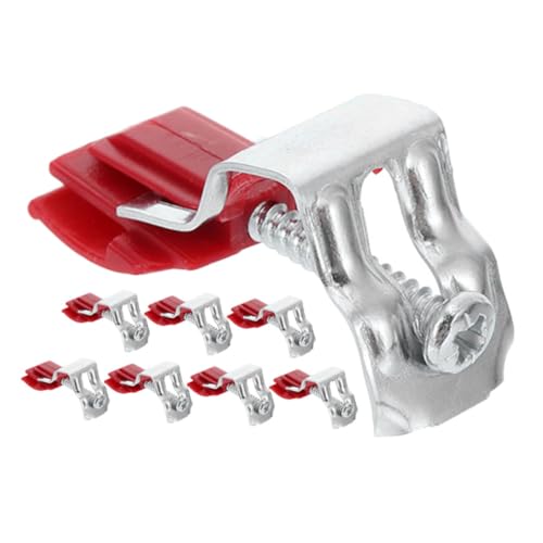 LIFKICH 8 Stück Teiliges Verstellbare Montageklammern für Küchenspüle Bogenförmige Befestigungsklammern ohne Bohren Stabile Spülenhalterung aus Robustem Kompatibel mit Verschiedenen von LIFKICH