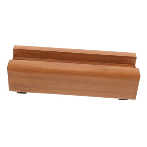 LIFKICH Holz Bodenspiegelständer Stabiler Spiegelhalter Minimalistisches Design für Ganzkörperspiegel Robuste Holzstruktur Rutschfester Ständer für Verschiedene Spiegelgrößen von LIFKICH