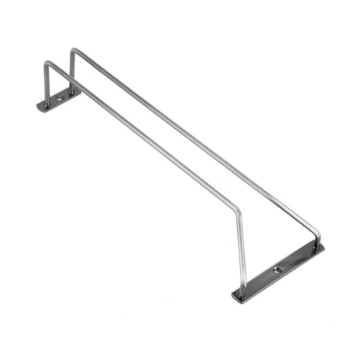 LIFKICH Edelstahl Weinglashalter Hängeregal Unter Schrank Weinregal Glasaufbewahrung Stielglashalter für Küche Bar Kabinett Organizer Langlebig Rostfrei LIFKICH Edelstahl Weinglashalter Hängeregal Unter Schrank Weinregal Glasaufbewahrung Stielglashalter für Küche Bar Kabinett Organizer Langlebig Rostfrei von LIFKICH