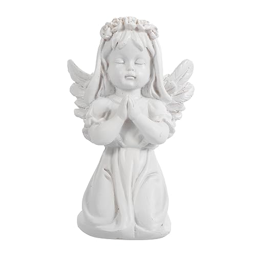 LIFKICH Engelstatue Aus Harz Betende Skulptur Dekorative Desktop Ornament Für Schreibtisch Tisch Etagere LIFKICH Engelstatue Aus Harz Betende Skulptur Dekorative Desktop Ornament Für Schreibtisch Tisch Etagere von LIFKICH