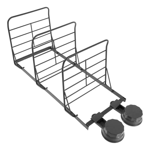 LIFKICH Cup Duschablage Ohne Bohren Faltbares Shampoo Organizer Aus Edelstahl Für Badezimmer Und Küche Stufiges Design Tiefgrau Für Platzsparende Aufbewahrung von LIFKICH