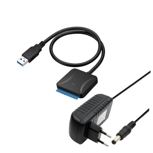 LIFKICH Festplattenadapterkabel mit Eu Stecker Datenübertragung für SSD Langlebig und Praktisch Kompatibel mit Stromversorgung für Stabilen Betrieb LIFKICH Festplattenadapterkabel mit Eu Stecker Datenübertragung für SSD Langlebig und Praktisch Kompatibel mit Stromversorgung für Stabilen Betrieb von LIFKICH