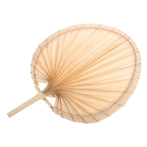 LIFKICH Handgefertigter Chinesischer Palmblatt Handfächer Leichter Einzigartiger Sommerfächer für Erwachsene und Vielseitig als Dekoration Hochzeit oder Party Geeignet LIFKICH Handgefertigter Chinesischer Palmblatt Handfächer Leichter Einzigartiger Sommerfächer für Erwachsene und Vielseitig als Dekoration Hochzeit oder Party Geeignet von LIFKICH
