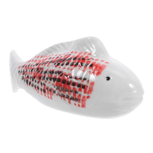 LIFKICH Keramik Fischfigur Aquarium Dekoration Schwimmend Handgefertigt Glatt Kleines Teich Ornament Naturgetreu Pflegeleicht Geeignet für Aquarium Teich und Gartendekor LIFKICH Keramik Fischfigur Aquarium Dekoration Schwimmend Handgefertigt Glatt Kleines Teich Ornament Naturgetreu Pflegeleicht Geeignet für Aquarium Teich und Gartendekor von LIFKICH