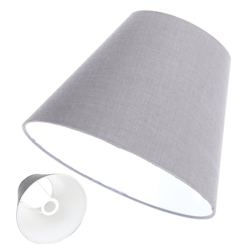 LIFKICH Kleiner Lampenschirm aus Leinenstoff Fassung Dekorative Deckenleuchte Langlebig und Elegant Geeignet für Schlafzimmer Wohnzimmer Esszimmer und Büro Lampenschirm für Gemütliche von LIFKICH