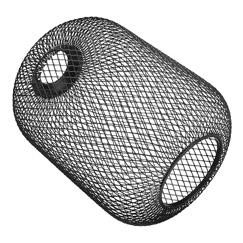 LIFKICH Moderner Metall Lampenschirm Hängelampe Retro Industrie Stil Geometrisch Schwarz Robust Leicht Für Wohn und Esszimmer Dekoration von LIFKICH