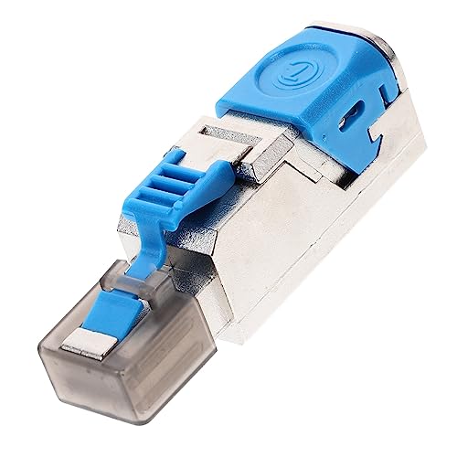 LIFKICH Pass Through Netzwerkstecker Cat Geschirmt Werkzeugfrei Kompatibel mit Gigabit Gigabit Ethernet Hochwertige Langlebige Verbindungslösung für Lan Kabel LIFKICH Pass Through Netzwerkstecker Cat Geschirmt Werkzeugfrei Kompatibel mit Gigabit Gigabit Ethernet Hochwertige Langlebige Verbindungslösung für Lan Kabel von LIFKICH