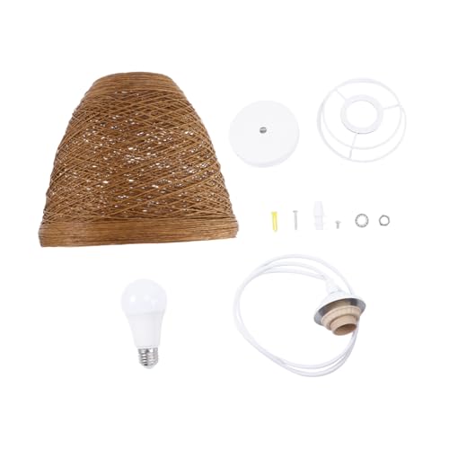 LIFKICH Rattan Hängelampe Handgefertigt Dekorative Deckenleuchte im Idyllic Style für Schlafzimmer Esszimmer Bar und LIFKICH Rattan Hängelampe Handgefertigt Dekorative Deckenleuchte im Idyllic Style für Schlafzimmer Esszimmer Bar und von LIFKICH