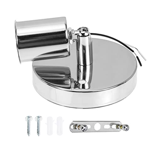 LIFKICH Rotierbarer Lampenfassung Halter für Glühbirnen Flexibles Design Stabilem Eisen für Schlafzimmer und Lesebereich Einfache Installation und Retro Stil von LIFKICH