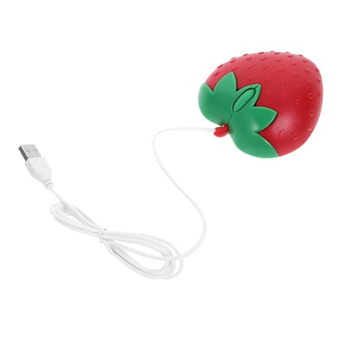 LIFKICH USB Kabelgebundene Gaming Süßes Ergonomisches Design Für Laptop Und Pc Für Büro Und Spiele Kompakte Und Leichte Erdbeermouse LIFKICH USB Kabelgebundene Gaming Süßes Ergonomisches Design Für Laptop Und Pc Für Büro Und Spiele Kompakte Und Leichte Erdbeermouse von LIFKICH