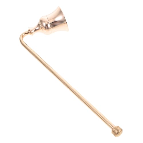 LIFKICH Vintage Kerzenlöscher Langem Griff Sicheres Löschen ohne Wachsspritzer Stilvolles Kerzenwerkzeug für Zuhause und Geschenkidee von LIFKICH