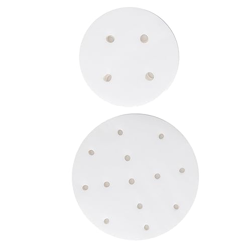 LIFKOME 200blätter Runde Dampfkörbe Papier Wiederverwendbar Für Silikonöl-papier Für Bbq Für Dim Sum Dampfgarer Und Heißluftfritteuse von LIFKOME