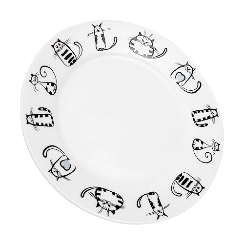 LIFKOME Steakteller | Keramikteller | Muster | Europäischer Stil | Unverzichtbar Für Dinnerpartys von LIFKOME