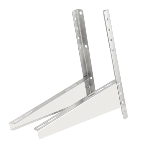 LIFKOME 1 Paar Klimaanlage Wandhalterung Robuste Montagekonsole für Klimageräte bis Vibrationsreduzierendes Design für Stabilen Halt und Langlebigkeit für Sichere Installation im Freien von LIFKOME