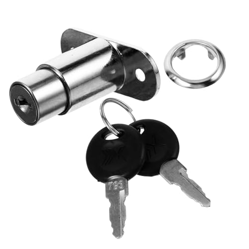 LIFKOME 1 Satz Box Lock für Schränke und Vitrinen Robustes Zinklegierungs Schloss mit Schlüssel für Schränke und Schiebetüren Sicherer Schutz für Ihre Wertsachen LIFKOME 1 Satz Box Lock für Schränke und Vitrinen Robustes Zinklegierungs Schloss mit Schlüssel für Schränke und Schiebetüren Sicherer Schutz für Ihre Wertsachen von LIFKOME