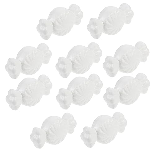 LIFKOME 1 Satz Teiliges DIY Schaumstoff Süßigkeiten Formen Für Basteln Fördert Kreativität Und Hand Augen Koordination Für Bastelprojekte 10 Stück von LIFKOME