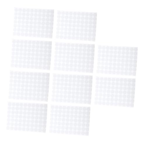 LIFKOME 10 Blatt Doppelseitige Klebepunkte Stark Haftende Selbstklebende Aufkleber Transparent Vielseitig Einsetzbar für DIY Bastelprojekte Fotobefestigung Ballon Hochzeitsdekoration LIFKOME 10 Blatt Doppelseitige Klebepunkte Stark Haftende Selbstklebende Aufkleber Transparent Vielseitig Einsetzbar für DIY Bastelprojekte Fotobefestigung Ballon Hochzeitsdekoration von LIFKOME