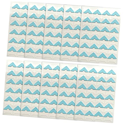 LIFKOME 10 Blatt Selbstklebende Fotoecken Vintage Stil Schutzende Scrapbooking Aufkleber für Fotoalbum Einfache Anwendung ohne Kleber Farbige DIY Bildhalter für Langlebige Fotos von LIFKOME