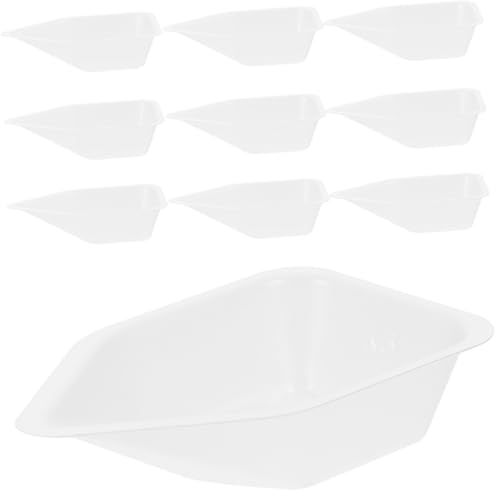 LIFKOME 10 Stk Teiliges Kunststoff Wägeschiffchen Wiederverwendbar Leicht und Kompakt Präzise Labor Waagschalen für Pulver Praktische Waagschalen Tabletts für Laboranwendungen LIFKOME 10 Stk Teiliges Kunststoff Wägeschiffchen Wiederverwendbar Leicht und Kompakt Präzise Labor Waagschalen für Pulver Praktische Waagschalen Tabletts für Laboranwendungen von LIFKOME