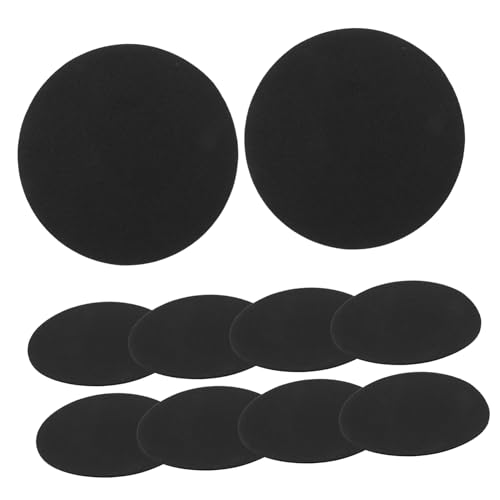 LIFKOME 10 Stück EVA Vibration Pads Rund Geräuschdämpfende Schaumstoffmatten für Tischventilatoren Vibrationsabsorbierende Isolationspads für Büro und Zuhause von LIFKOME