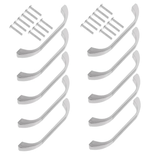 LIFKOME 10 Stück Möbelgriffe aus Zinklegierung Moderne Runde Schrankgriffe Rostfrei Langlebig für Schränke Kommoden und Kleiderschränke Silberfarbig Lochabstand LIFKOME 10 Stück Möbelgriffe aus Zinklegierung Moderne Runde Schrankgriffe Rostfrei Langlebig für Schränke Kommoden und Kleiderschränke Silberfarbig Lochabstand von LIFKOME