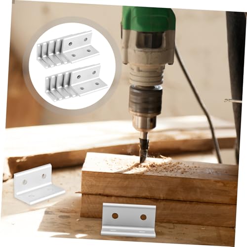 LIFKOME 10 Stück Teiliges Aluminium Innenwinkelverbinder aus Aluminiumlegierung Robuste Eckwinkel für Aluminiumprofile Widerstandsfähige Eckhalterungen für Industrielle Rahmen und LIFKOME 10 Stück Teiliges Aluminium Innenwinkelverbinder aus Aluminiumlegierung Robuste Eckwinkel für Aluminiumprofile Widerstandsfähige Eckhalterungen für Industrielle Rahmen und von LIFKOME