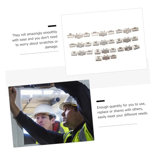 LIFKOME 10 Stück Teiliges Edelstahl Schiebetür Laufrollen Glas schiebetüren Langlebige Türlaufrollen Geeignet für Schrank Display Möbelgleiter Einfache Montage für DIY möbel LIFKOME 10 Stück Teiliges Edelstahl Schiebetür Laufrollen Glas schiebetüren Langlebige Türlaufrollen Geeignet für Schrank Display Möbelgleiter Einfache Montage für DIY möbel von LIFKOME