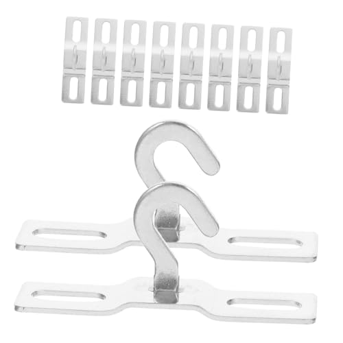 LIFKOME 10 Stück Teiliges Flacher Metall deckenhaken Schwerlast Haken für Pflanzen und Licht Stabile Halterung mit Schrauben für Innen Außenbereich Befestigung für Kleidung und Dekoration LIFKOME 10 Stück Teiliges Flacher Metall deckenhaken Schwerlast Haken für Pflanzen und Licht Stabile Halterung mit Schrauben für Innen Außenbereich Befestigung für Kleidung und Dekoration von LIFKOME