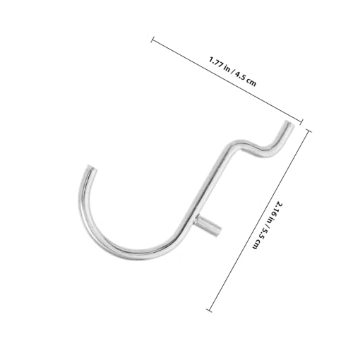 LIFKOME 10 Stück Teiliges Metall Pegboard Haken Robuste Metallhaken mit Hoher Tragkraft Einfache Montage Vielseitig Einsetzbar für Garage Werkstatt Küche Modernes Design Kompatibel mit LIFKOME 10 Stück Teiliges Metall Pegboard Haken Robuste Metallhaken mit Hoher Tragkraft Einfache Montage Vielseitig Einsetzbar für Garage Werkstatt Küche Modernes Design Kompatibel mit von LIFKOME