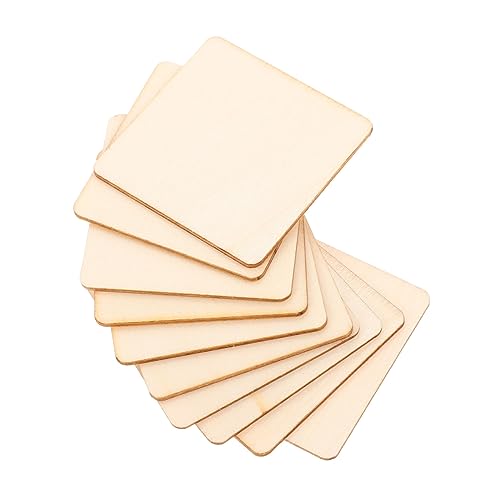 LIFKOME 10 Stück Teiliges Quadratische Holzscheiben Naturbelassene Holzstücke zum Basteln Blanko Holzplatten für DIY Malen Dekoration Türkranz Kreative Handarbeiten LIFKOME 10 Stück Teiliges Quadratische Holzscheiben Naturbelassene Holzstücke zum Basteln Blanko Holzplatten für DIY Malen Dekoration Türkranz Kreative Handarbeiten von LIFKOME