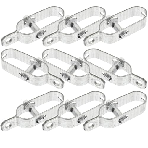 LIFKOME 10 Stück Teiliges Stahlseil-spanner aus Rostfreiem Eisen Schwerlast Drahtseilspanner für Gewächshaus Zaun und Kabel Rostfrei Verschleißfest Installieren Bedienen von LIFKOME