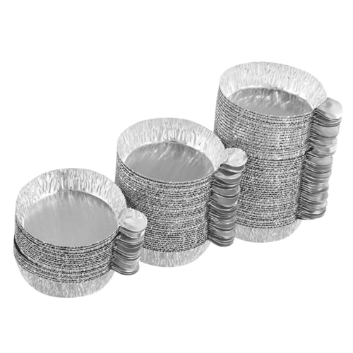 LIFKOME 100 Stück Aluminium waagschalen Leichtes Hitzebeständiges Proben wägetablett für Labor Chemie Flüssigkeiten Substanz Stapelbar und Platzsparend LIFKOME 100 Stück Aluminium waagschalen Leichtes Hitzebeständiges Proben wägetablett für Labor Chemie Flüssigkeiten Substanz Stapelbar und Platzsparend von LIFKOME