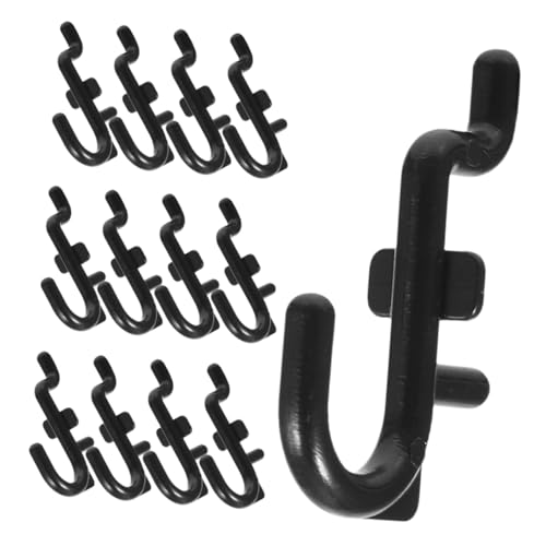 LIFKOME 100stücke Kunststoff-haken Für Lochwand Aufhänger Für Werkzeuge Und Küchenutensilien Hochleistungs-universalhaken Wandhalterung Für Garage Und Werkstatt von LIFKOME