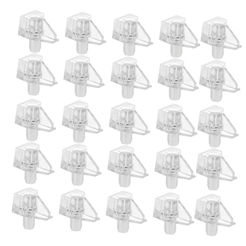 LIFKOME 100 Stück Transparente Regalbodenträger Langlebige Einlegeboden Halter für Schränke Bücherregale Küchenschränke Einfache Montage Vielseitig Verwendbar LIFKOME 100 Stück Transparente Regalbodenträger Langlebige Einlegeboden Halter für Schränke Bücherregale Küchenschränke Einfache Montage Vielseitig Verwendbar von LIFKOME