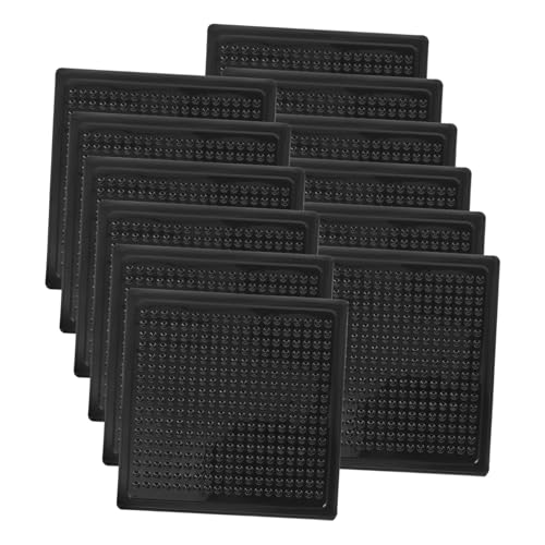 LIFKOME 12 Stck Teiliges rutschfeste Teppichaufkleber aus PU Waschbar Wiederverwendbar Extra Große Fläche für Sicheren Halt und Fliesenböden Vielseitig Einsetzbar für Teppiche und Matten von LIFKOME