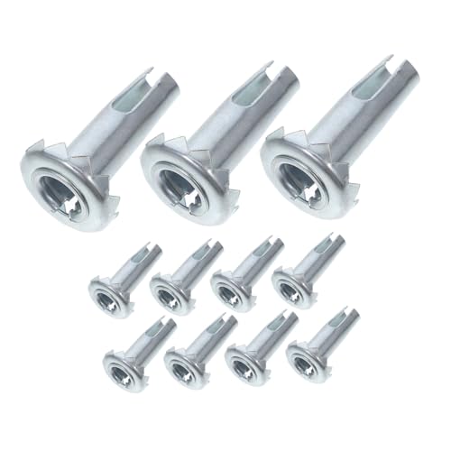 LIFKOME 12 Stück Teiliges Eisen Caster Stem Sleeve Rollenbuchsen für Möbel Robuste Metall einsätze Kompatibel mit Stuhlbeinen und Bürostuhlrollen Langlebig und Vielseitig Einsetzbar LIFKOME 12 Stück Teiliges Eisen Caster Stem Sleeve Rollenbuchsen für Möbel Robuste Metall einsätze Kompatibel mit Stuhlbeinen und Bürostuhlrollen Langlebig und Vielseitig Einsetzbar von LIFKOME