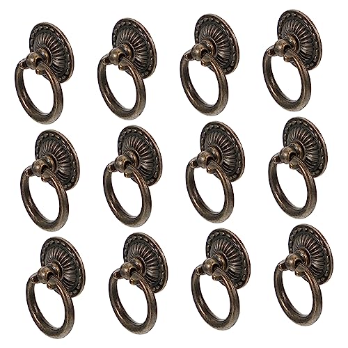 LIFKOME 12 Stück Teiliges Vintage Möbelgriff Langlebiger Legierung Runde Retro Schubladenknöpfe Antike Schrankgriffe für Kommode Küchenschrank und Möbel Einfache Montage Dekorativ und LIFKOME 12 Stück Teiliges Vintage Möbelgriff Langlebiger Legierung Runde Retro Schubladenknöpfe Antike Schrankgriffe für Kommode Küchenschrank und Möbel Einfache Montage Dekorativ und von LIFKOME