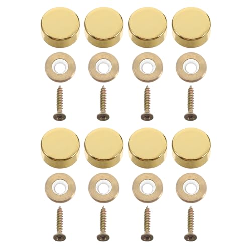 LIFKOME 16 Stück Teiliges Flache Dekorationsnägel mit Metallkappen Elegante Spiegel schrauben aus Robustem Material Langlebig und Vielseitig für Glas Werbeschilder Stilvolle LIFKOME 16 Stück Teiliges Flache Dekorationsnägel mit Metallkappen Elegante Spiegel schrauben aus Robustem Material Langlebig und Vielseitig für Glas Werbeschilder Stilvolle von LIFKOME