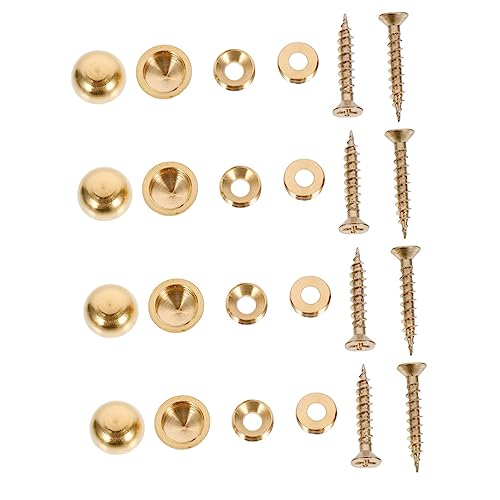 LIFKOME 16 Stück Teiliges Glass Mirror Nails aus Massivem Kupfer Robuste Werbungsschrauben mit Dekorativen Kappen Geeignet für Acrylglasbilder Möbel Schilder und Innen Sowie LIFKOME 16 Stück Teiliges Glass Mirror Nails aus Massivem Kupfer Robuste Werbungsschrauben mit Dekorativen Kappen Geeignet für Acrylglasbilder Möbel Schilder und Innen Sowie von LIFKOME